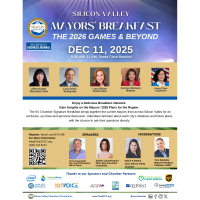 Silicon Valley Mayors’ Breakfast: 5 Mayors Unite for a Rare Exchange About Economic Transformation  and the Major Sporting Events of 2026