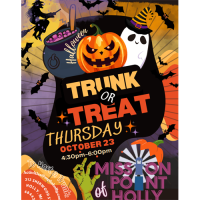 Mission Point of Holly's Annual TRUNK OR TREAT Event!