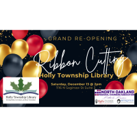 Holly Township Library Grand Re-Opening and Ribbon Cutting