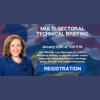 Multi-sectoral technical briefing with Minister MacLeod