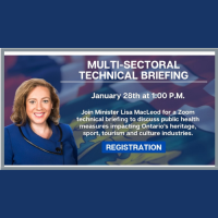 Register Today! Multi-sectoral technical briefing with Minister MacLeod
