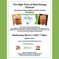 Climate Action Muskoka Presents: The High Price of Bad Energy Choices