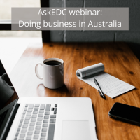 AskEDC webinar: Doing business in Australia