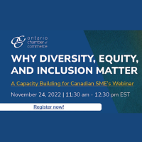 OCC LMS Diversity Event - Diversity, Equity and Inclusion Matter