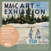 Muskoka Group of Artist, Fire & Ice 150 Celebration