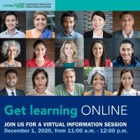 Free Virtual Information Session - Get Learning Online