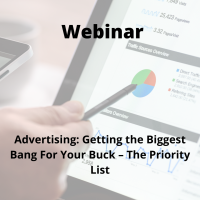 Advertising: Getting the Biggest Bang For Your Buck – The Priority List