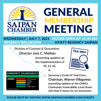 2021 July General Membership Meeting 