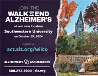 2024 WALK TO END ALZHEIMER’S® WILLIAMSON COUNTY NEW LOCATION AND DATE ANNOUNCED