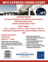 Hiring Event - Worldwide Flight Services