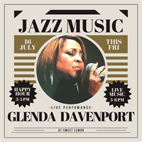 2021.7 Music at Sweet Lemon - Glenda Davenport