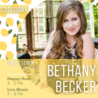 2021.8 Music at Sweet Lemon - Bethany Becker