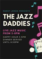 2021.9 Music at Sweet Lemon - Jazz Daddies