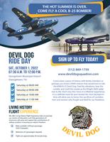 2022.10 Devil Dog B-25 Bomber Rides