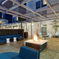 Outdoor Patio at SpringHill Suites Pensacola