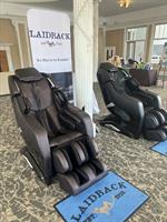 Massage chairs at HR event