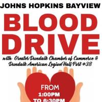 Johns Hopkins Bayview Medical Center Blood Drive at Dundalk American Legion Post #38