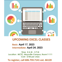 Excel I & II Classes