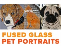 Fused Glass Pet Portraits