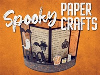 Spooky Paper Crafting Class