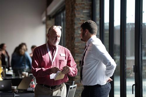 Gregory Howell and Ben Cason at the Colorado Press Association Conference 2023