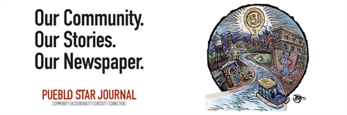 Our Community. Our Stories. Our Newspaper. Riverwalk Artwork by Justin Morenz