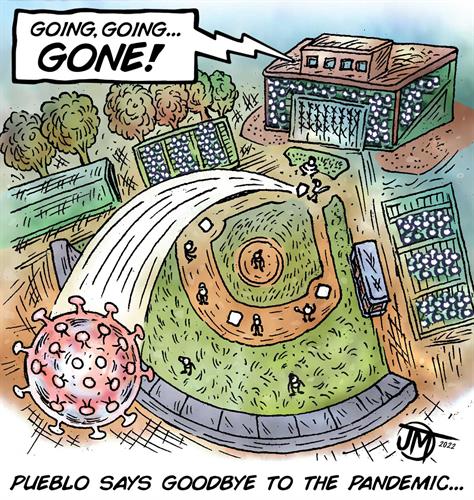 Cartoon by Justin Morenz | Baseball and the Pandemic