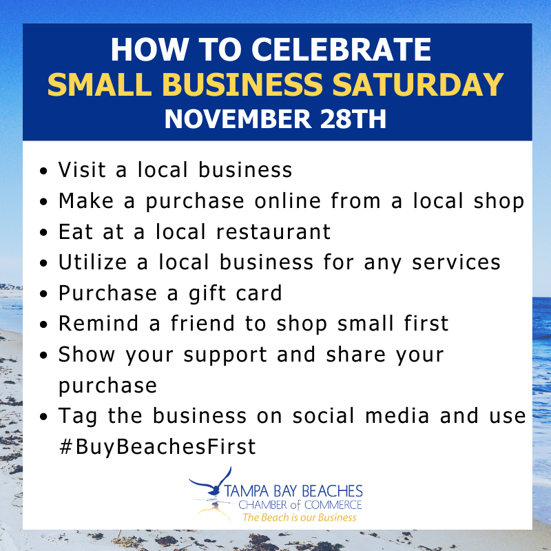 Buy Beaches First this Small Business Saturday