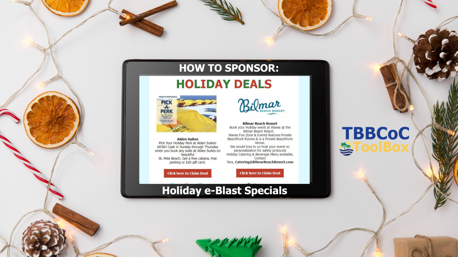 Image for How To Sponsor: Holiday e-Blast Specials