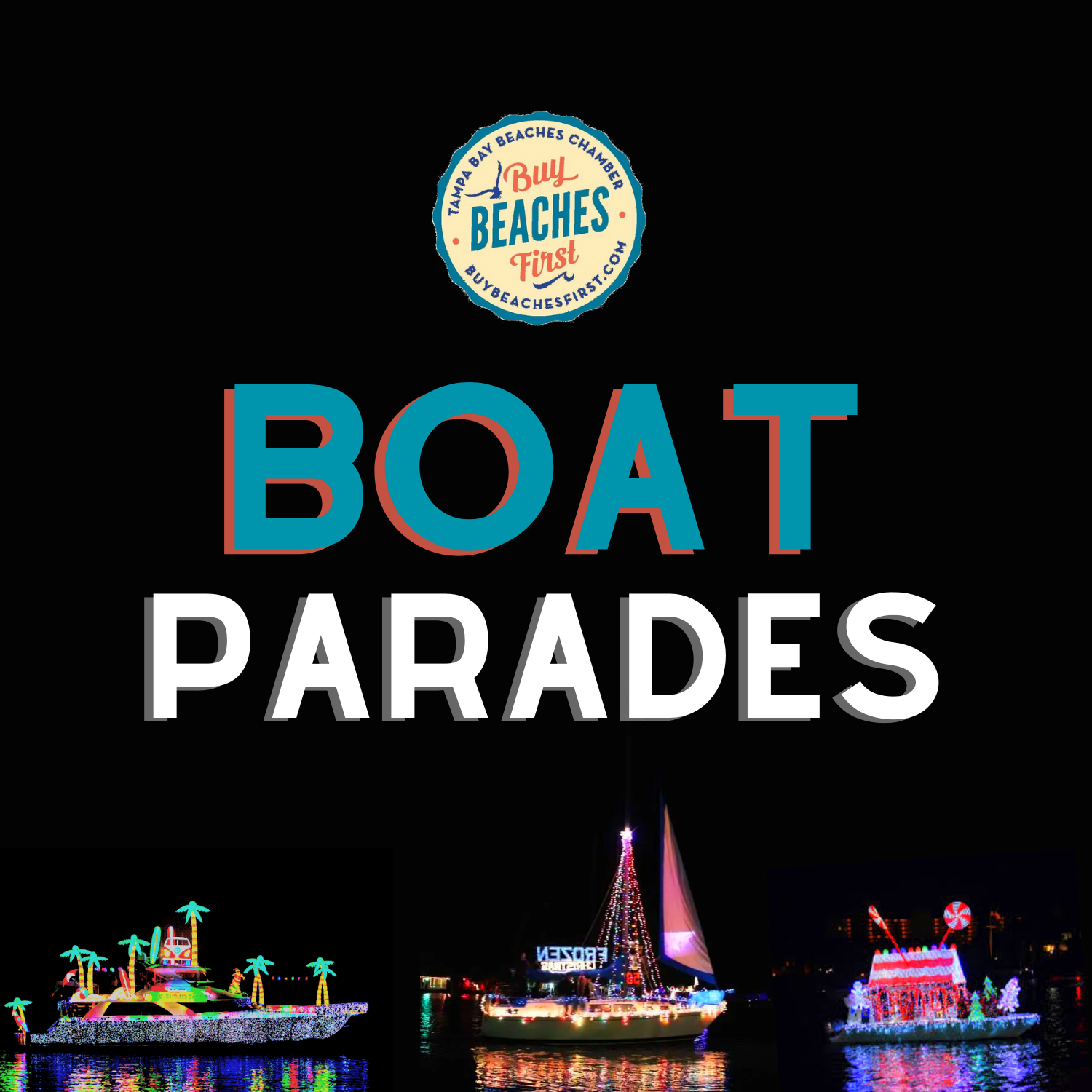 Image for 2022 Holiday Boat Parades on the Tampa Bay Beaches
