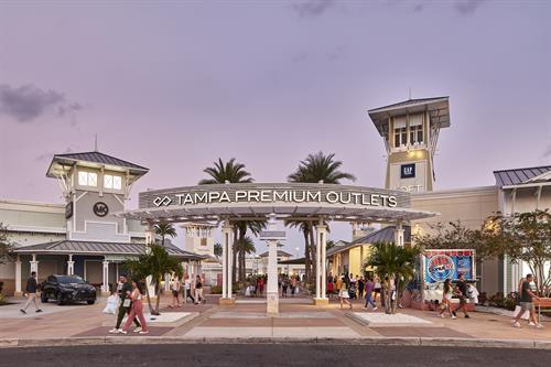 Tampa Premium Outlets- Main Entrance