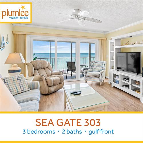 Picture yourself here, in a luxury Gulf Front condo!