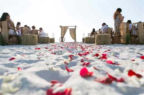 Gulf Beach Weddings - Country Fair Themed Wedding