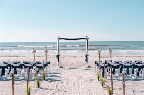 Gulf Beach Weddings - Shorely Nautical Pre-Designed Style