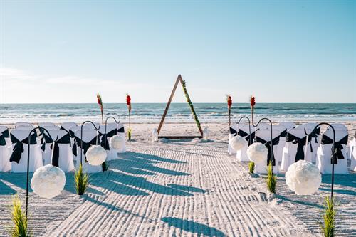 Gulf Beach Weddings - Timeless Elegance Pre-Designed Style