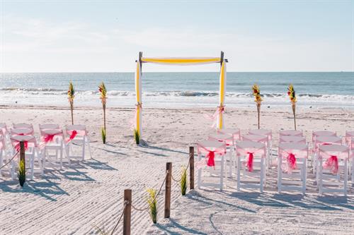 Gulf Beach Weddings - Tropical Paradise Pre-Designed Style