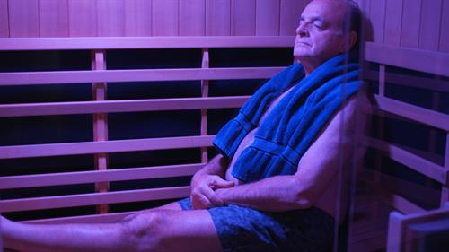 Private infrared sauna