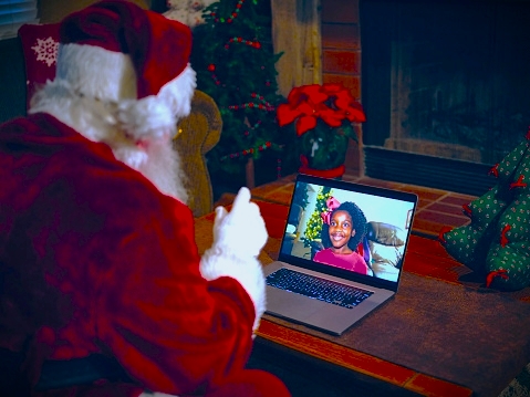 Virtual Santa Visits.