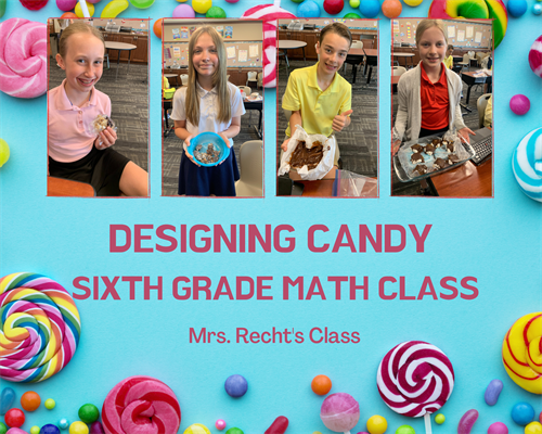 Sixth Grade Class Designs Candy