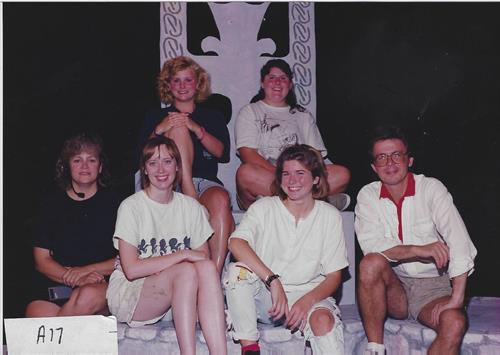 1990 Camelot Oconomowoc Summer Theatre stage crew