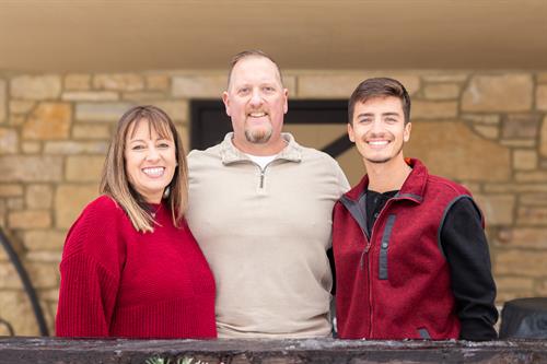 Charles, Celina and Dalton