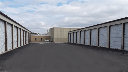 Wide, Paved Driveways and 12' x 12' Overhead Doors