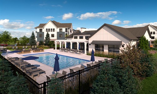 Beautifully designed luxury community spaces nestled on the scenic, historic Pabst59 Family farmland.