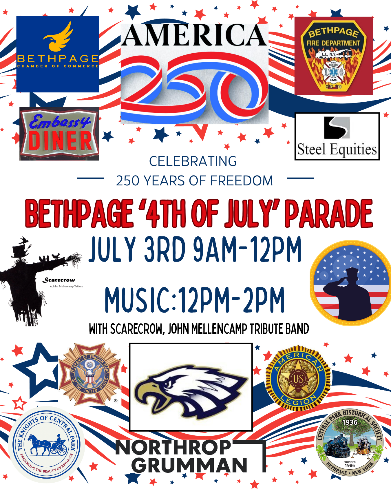 Image for Will You Be At The Bethpage Independence Day Parade?