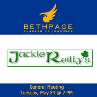 May General Meeting at Jackie Reilly's