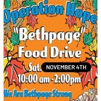 Bethpage Food Drive Nov 2023
