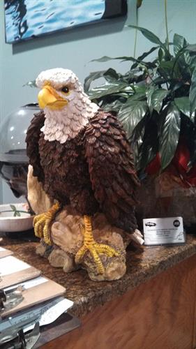 Bethpage Alumni eagle mascot 