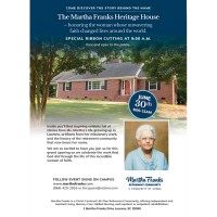 Martha Franks Heritage House to Open June 30 in Laurens
