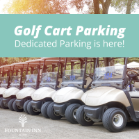 City of Fountain Inn Introduces Dedicated Golf Cart Parking in Downtown