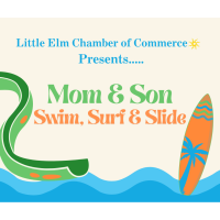 Save the Date: Mom and Son Swim, Surf and Slide